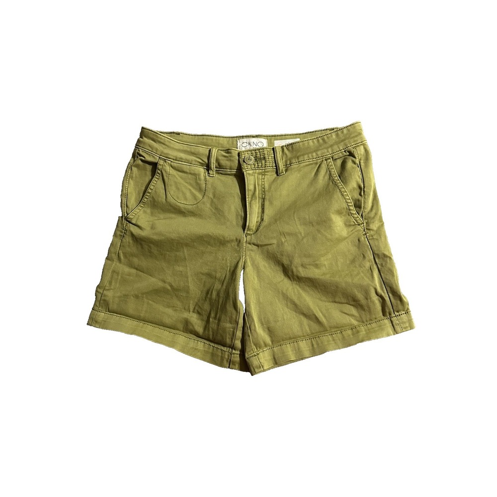 Chino by Anthropologie Women's‎ Size 26 Relaxed Green Shorts